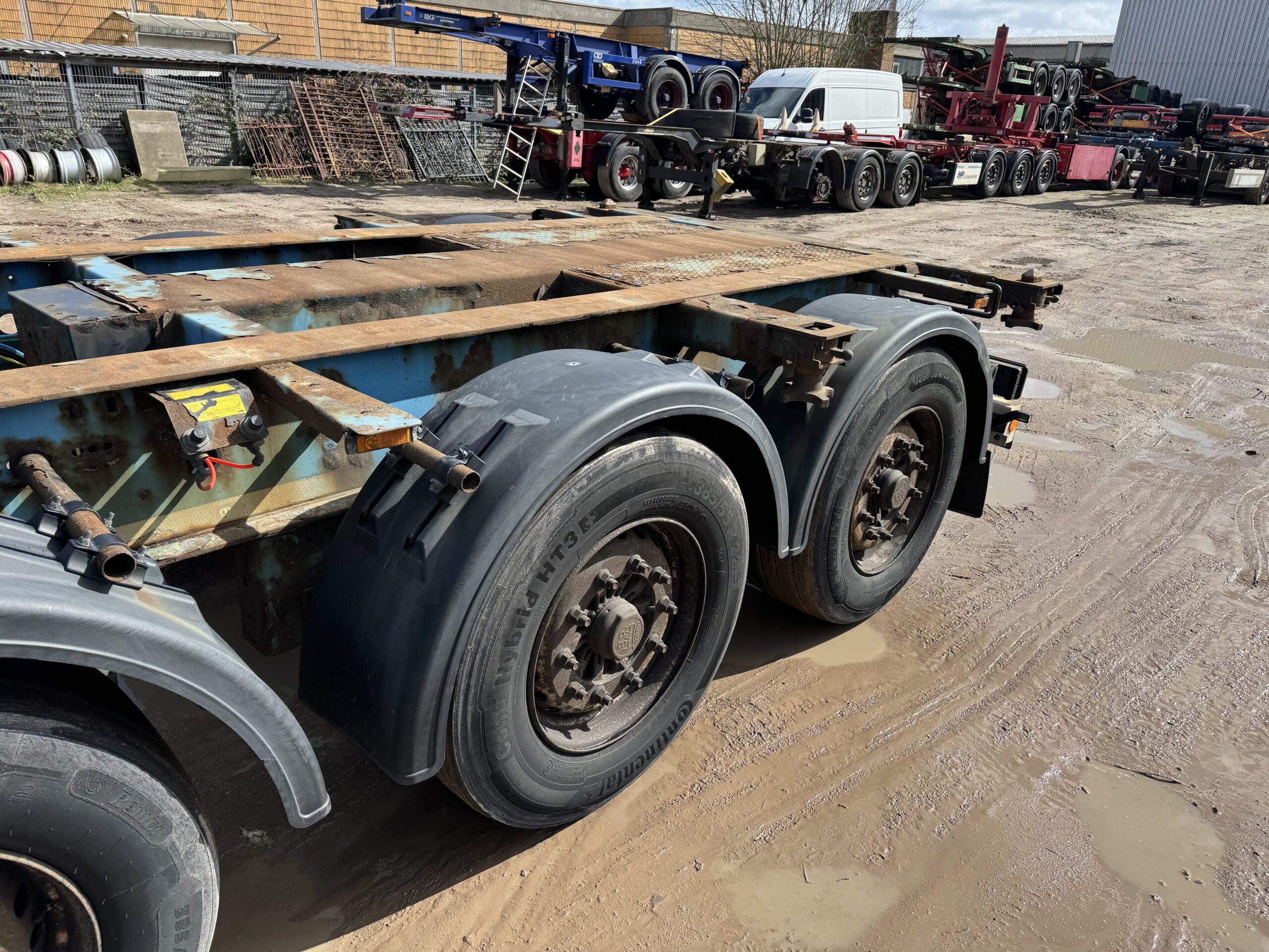 Krone SD - 20"-40" - Carrier Genset - BPW DISC - 3x – Bild 5