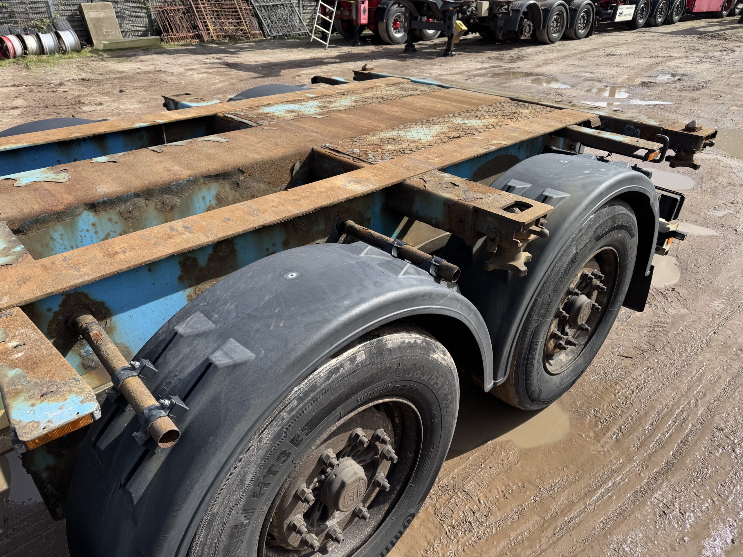 Krone SD - 20"-40" - Carrier Genset - BPW DISC - 3x – Bild 9