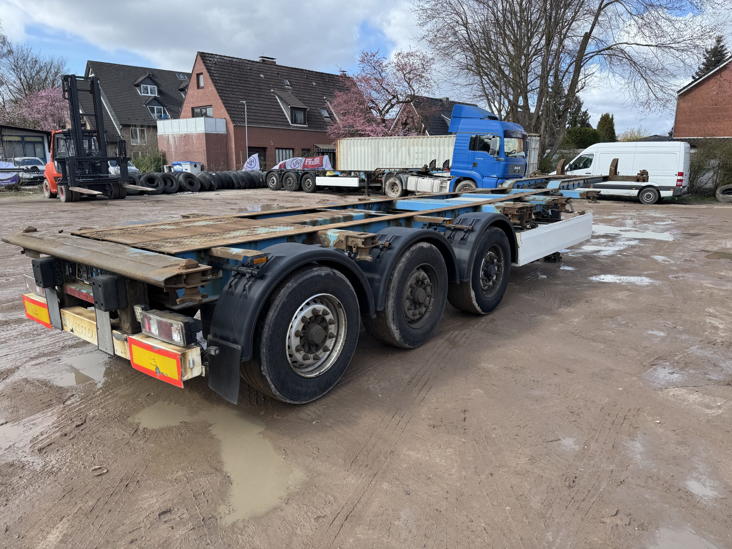 Krone SD - 20"-40" - Carrier Genset - BPW DISC - 3x – Bild 13